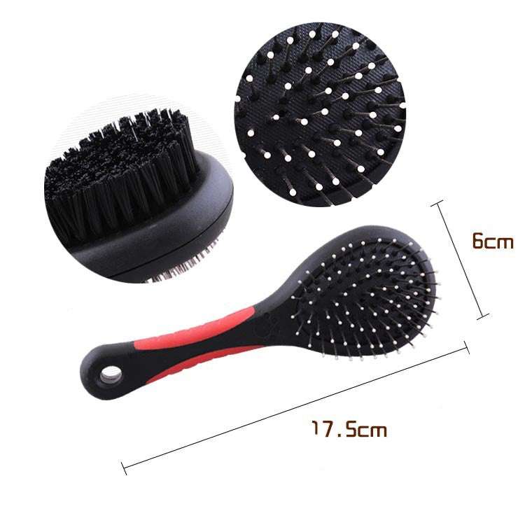 Portable pet cleaning and grooming kit with 9 tools in a waterproof carrying bag